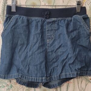 Place Kids Denim Shorts with Navy Waistband